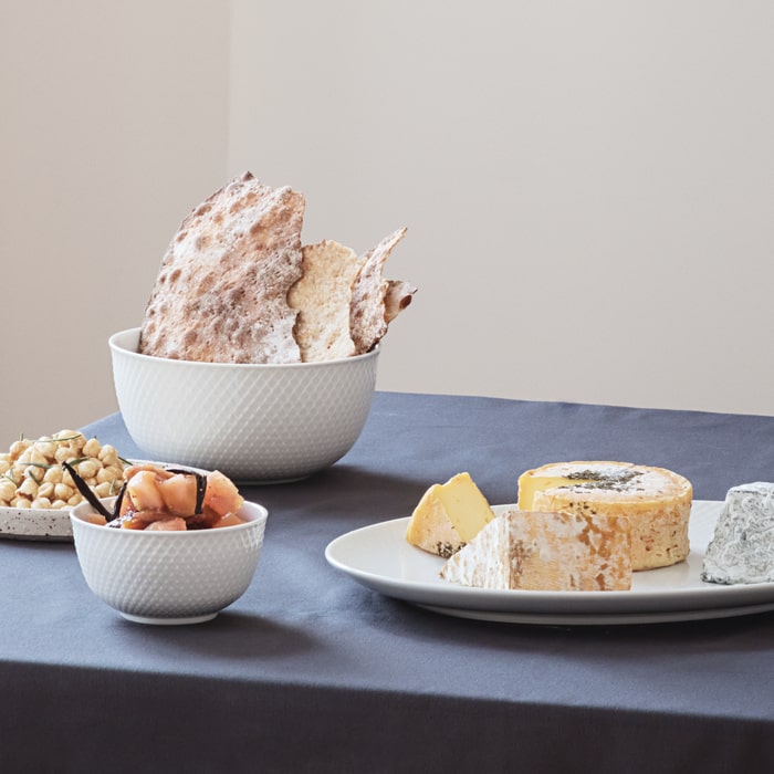 Lyngby Porcelain Rhombe Bowl