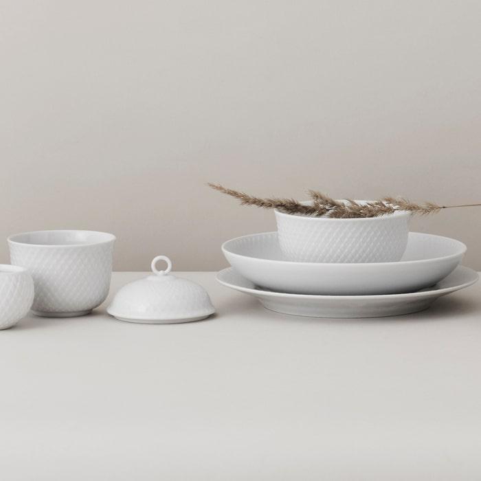 Lyngby Porcelain Rhombe Bowl