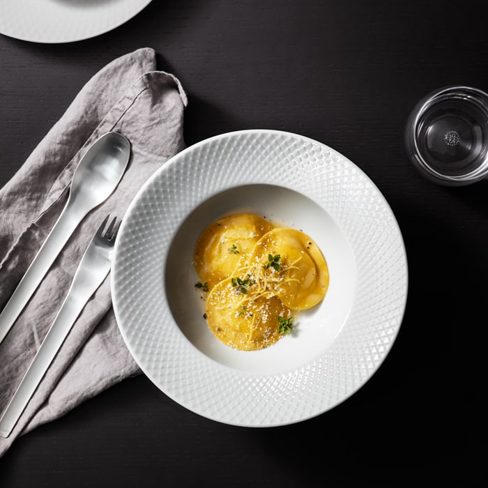 Lyngby Porcelain Rhombe Plates