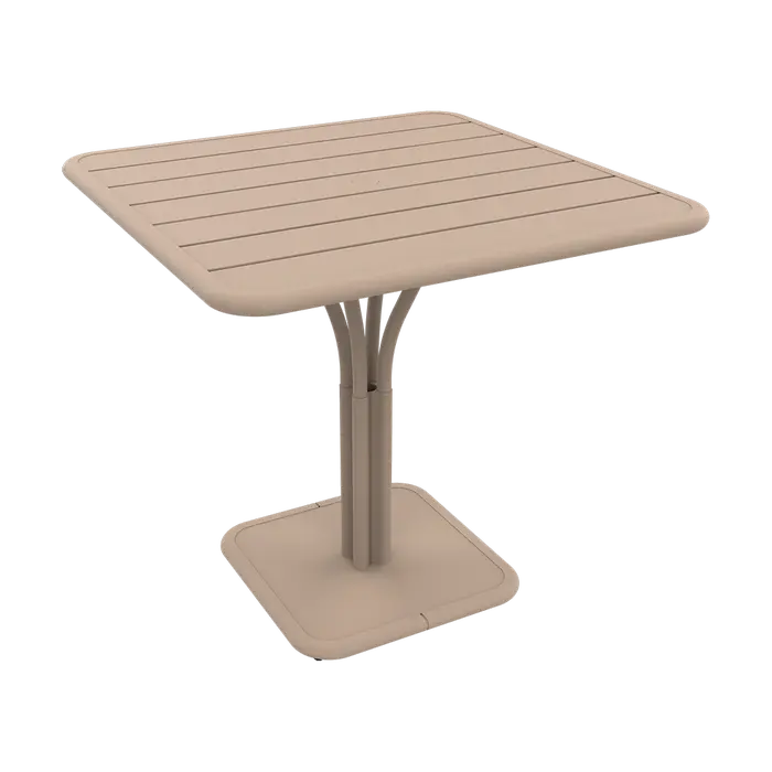 Fermob Luxembourg 31.5" Square Pedestal Table