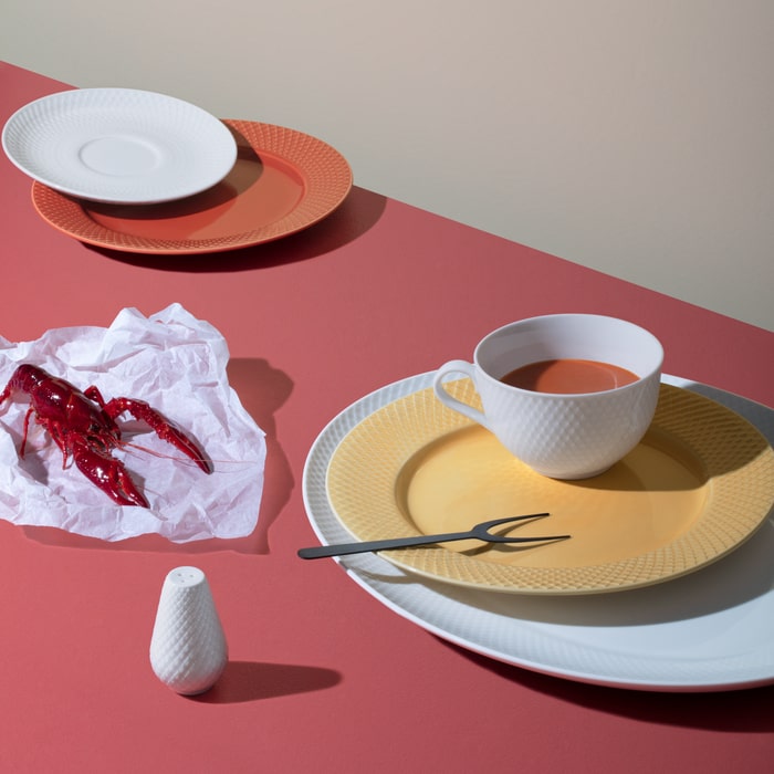 Lyngby Porcelæn Rhombe Color Dinner Plate