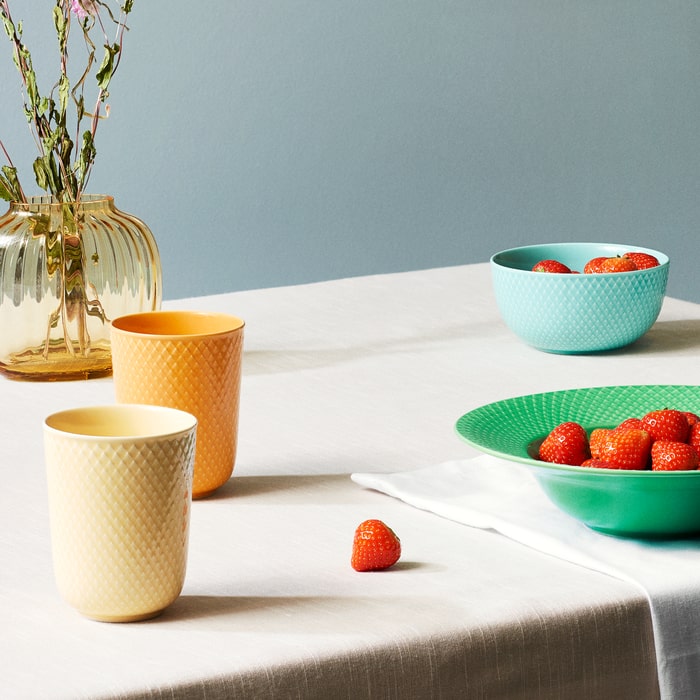 Lyngby Porcelæn Rhombe Color Mug