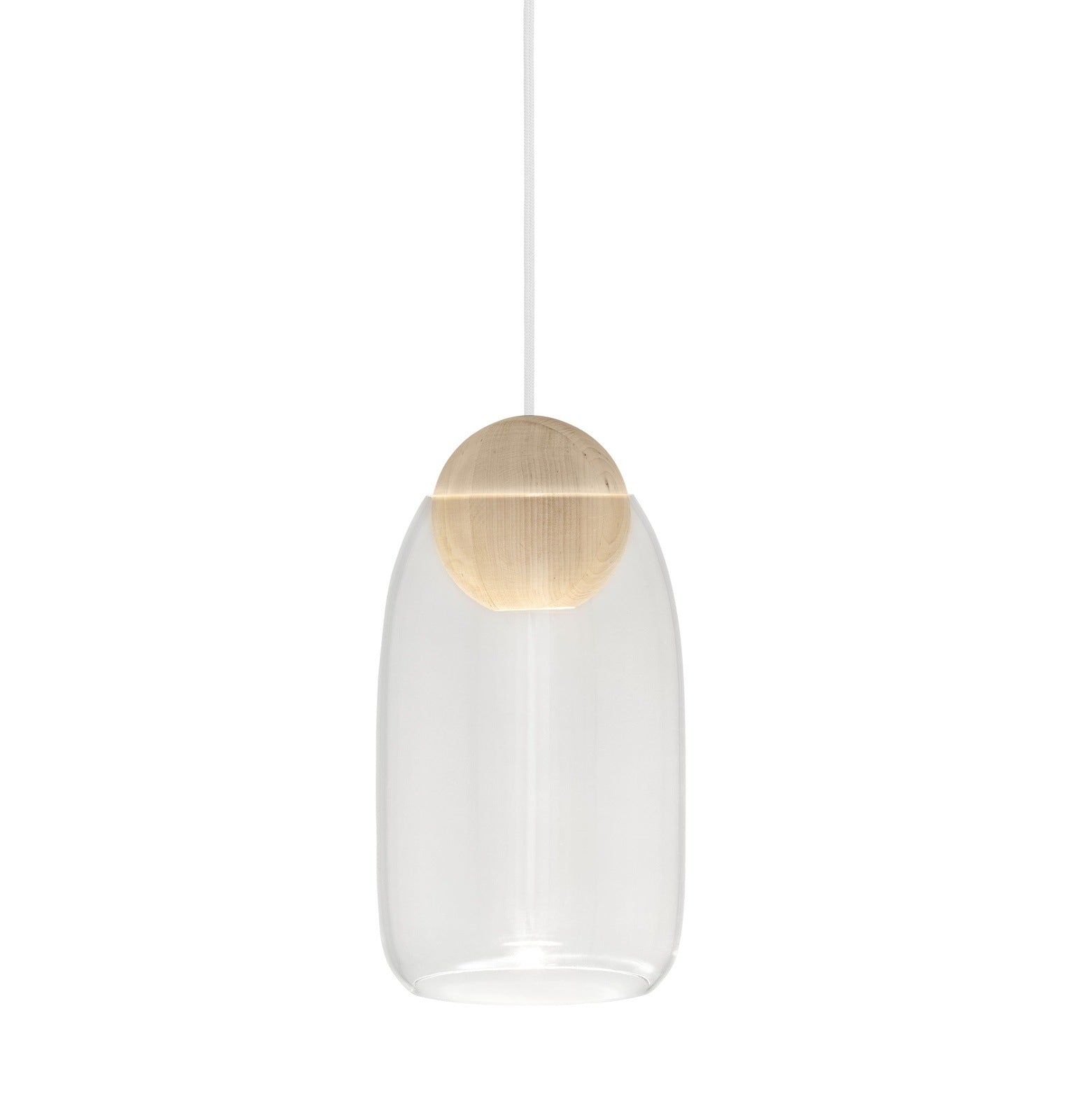 Mater Liuku Pendant with Shade in pressed metal