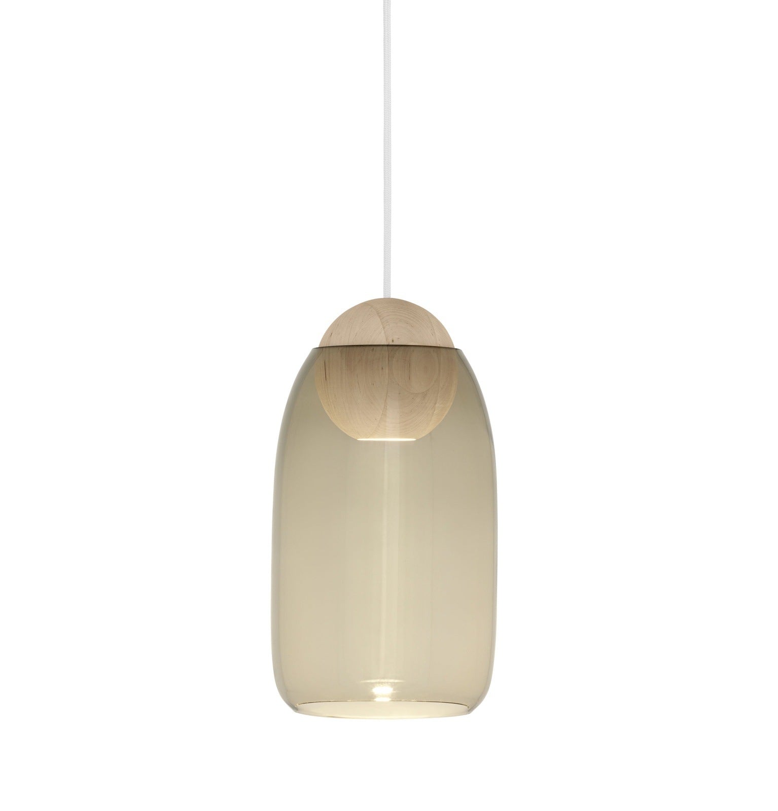 Mater Liuku Pendant with Shade in pressed metal