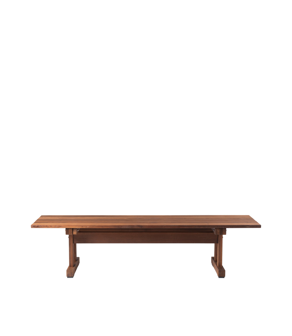 FDB Møbler Ermelunden Bench With out backrest in oiled, designed by Børge Mogensen
