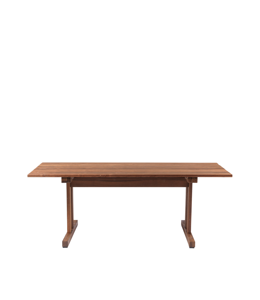 FDB Møbler Ermelunden Garden table in oiled, designed by Børge Mogensen