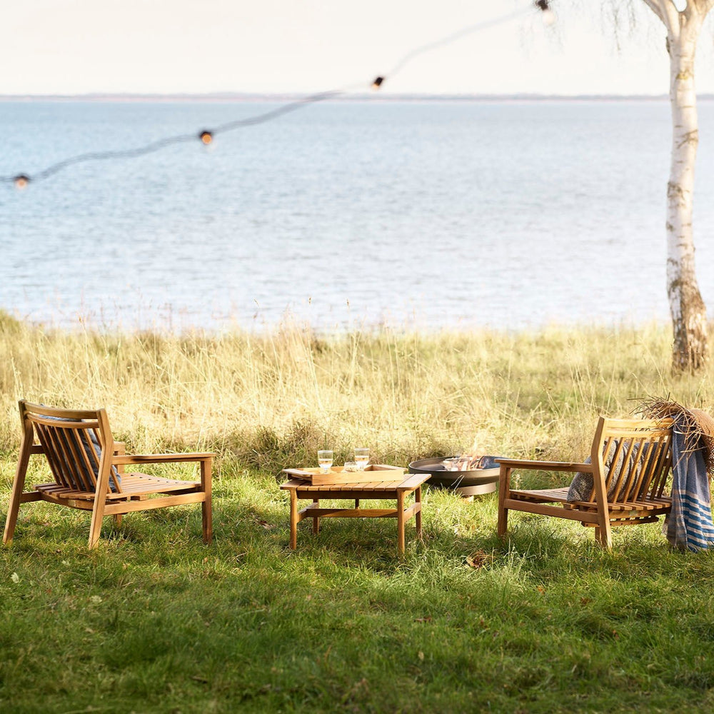 FDB Møbler Sammen Lounge table in natural, designed by Thomas Alken