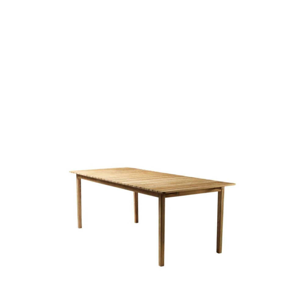 FDB Møbler Sammen Garden Table in natural, designed by Thomas Alken
