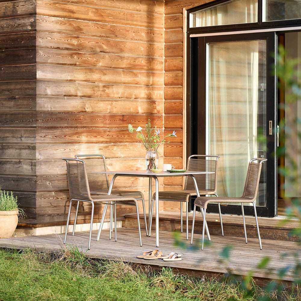 FDB Møbler Teglgaard Garden table in solid oak (stone)