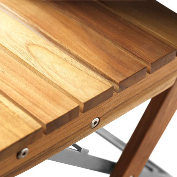 FDB Møbler Lilleø Balcony chair in solid oak, designed by Thomas Alken