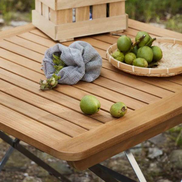 FDB Møbler Lilleø Balcony bench in solid oak, designed by Thomas Alken