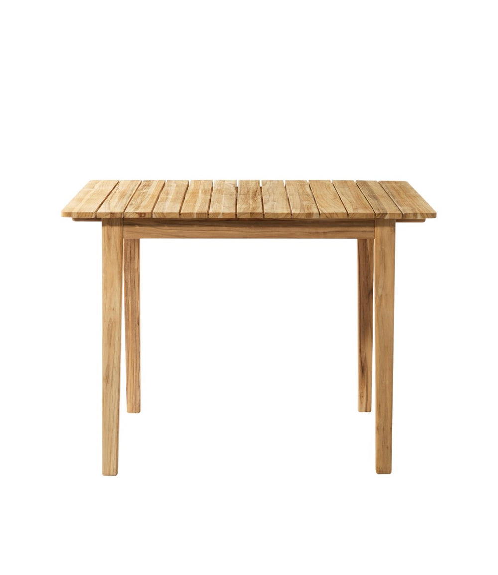 FDB Møbler Sammen Small Garden Table in natural, designed by Thomas Alken