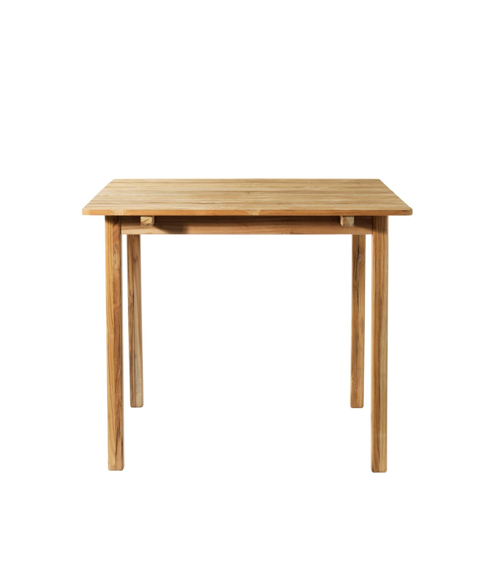 FDB Møbler Sammen Small Garden Table in natural, designed by Thomas Alken