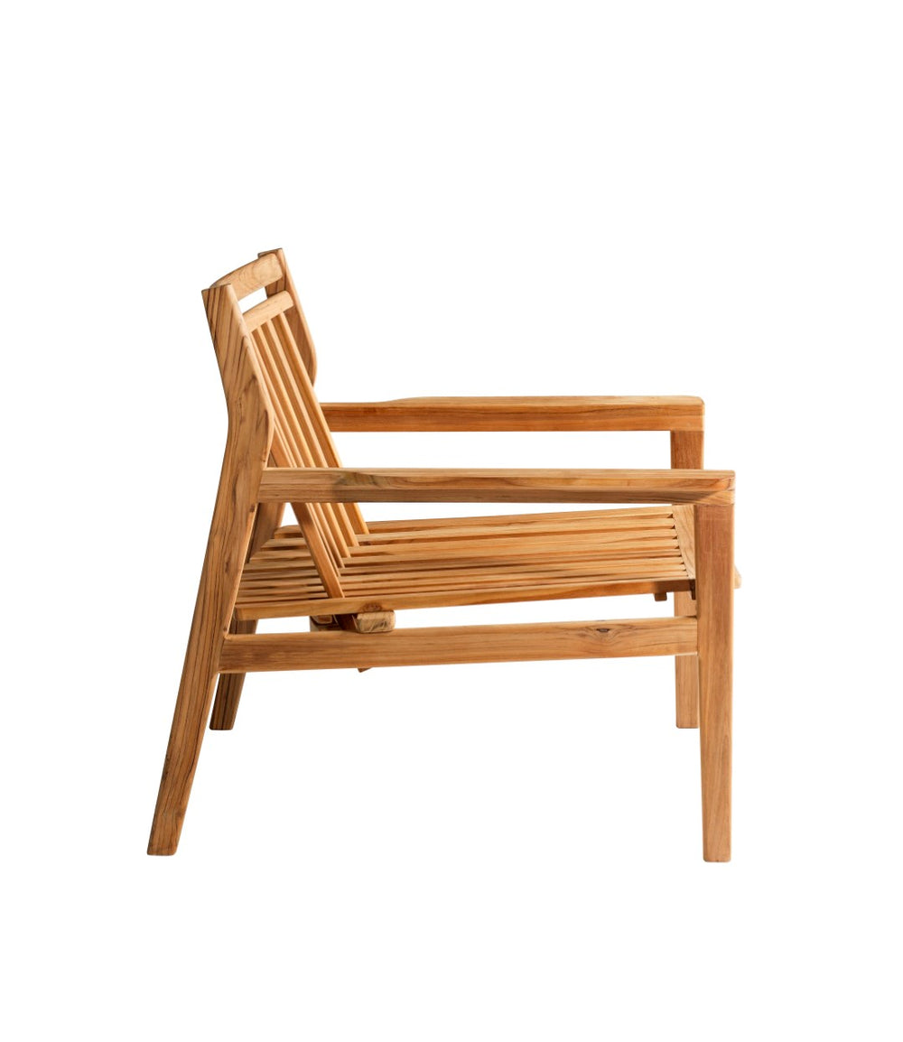 FDB Møbler Sammen Lounge Chair in natural, designed by Thomas Alken