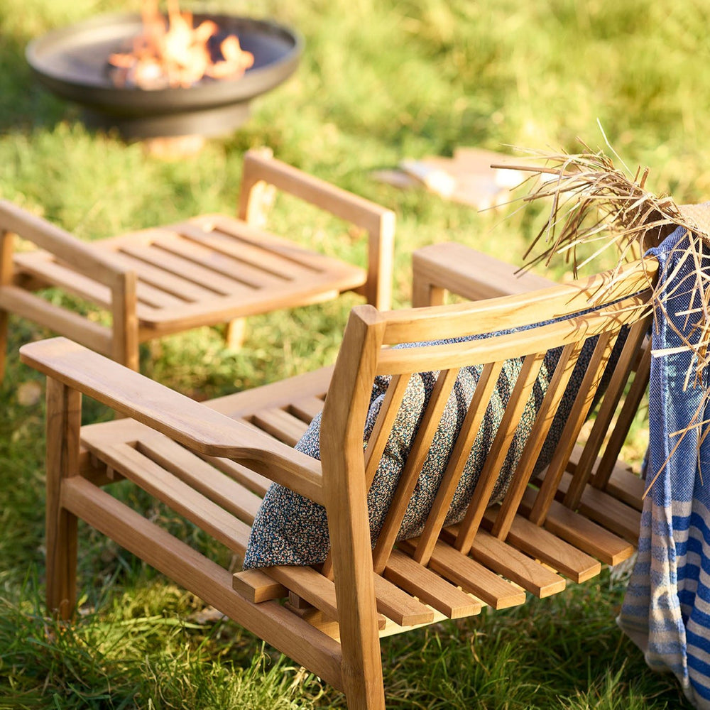 FDB Møbler Sammen Lounge Chair in natural, designed by Thomas Alken