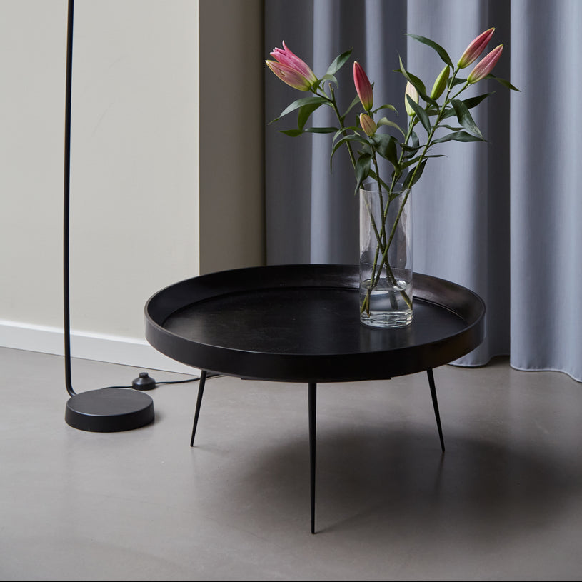 Mater Bowl Table Extra Large in solid wood, the Mater Bowl Table designed by Ayush Kasliwal, B Corp certified