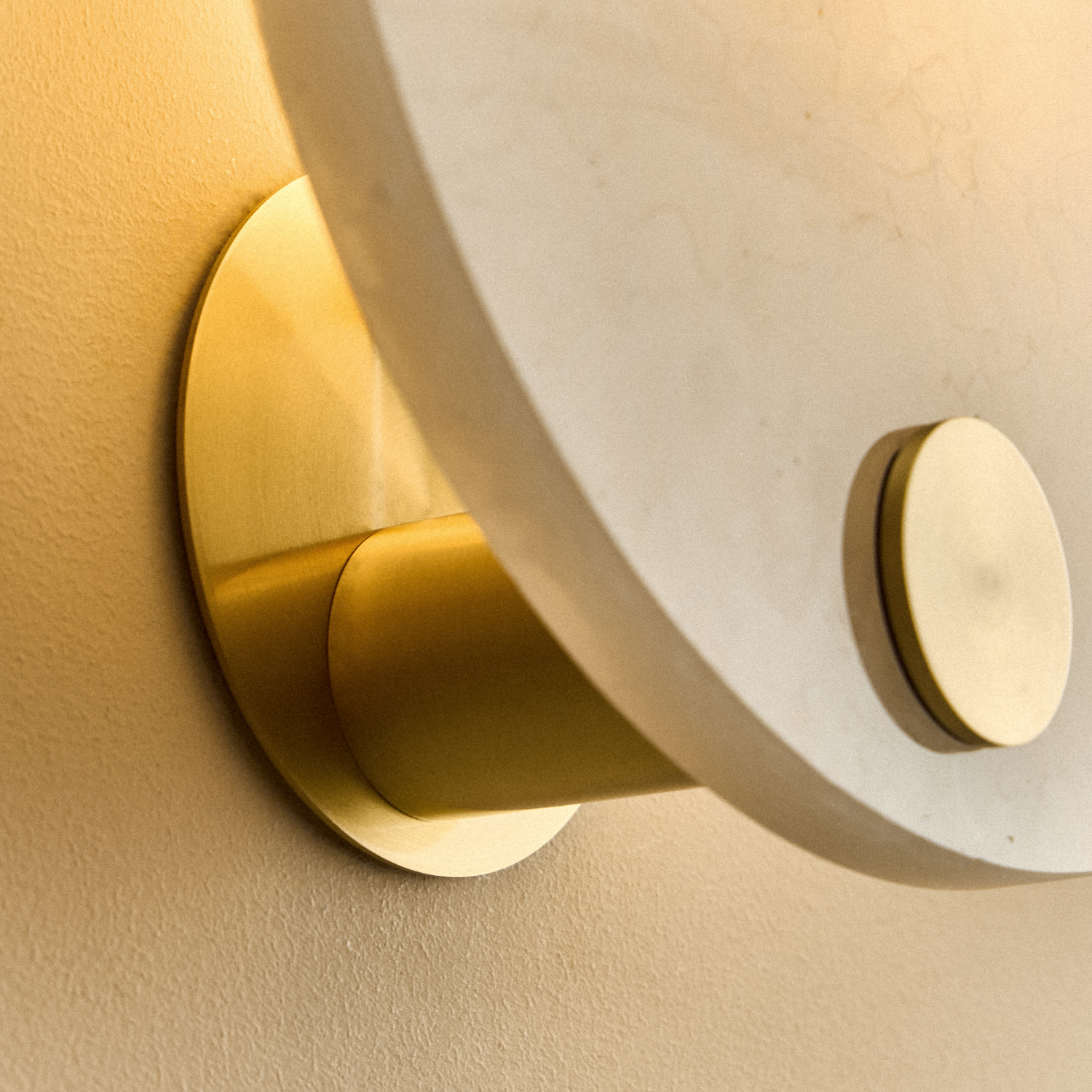 Tala Magma Wall Light — Recycled Glass & Brass wall light (detail 3)