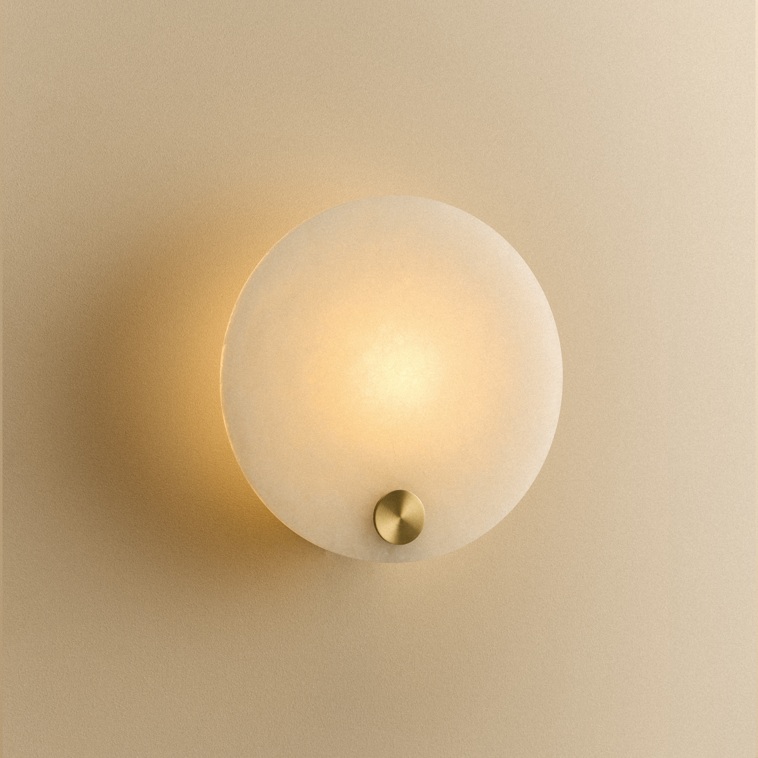 Tala Magma Wall Light — Recycled Glass & Brass wall light