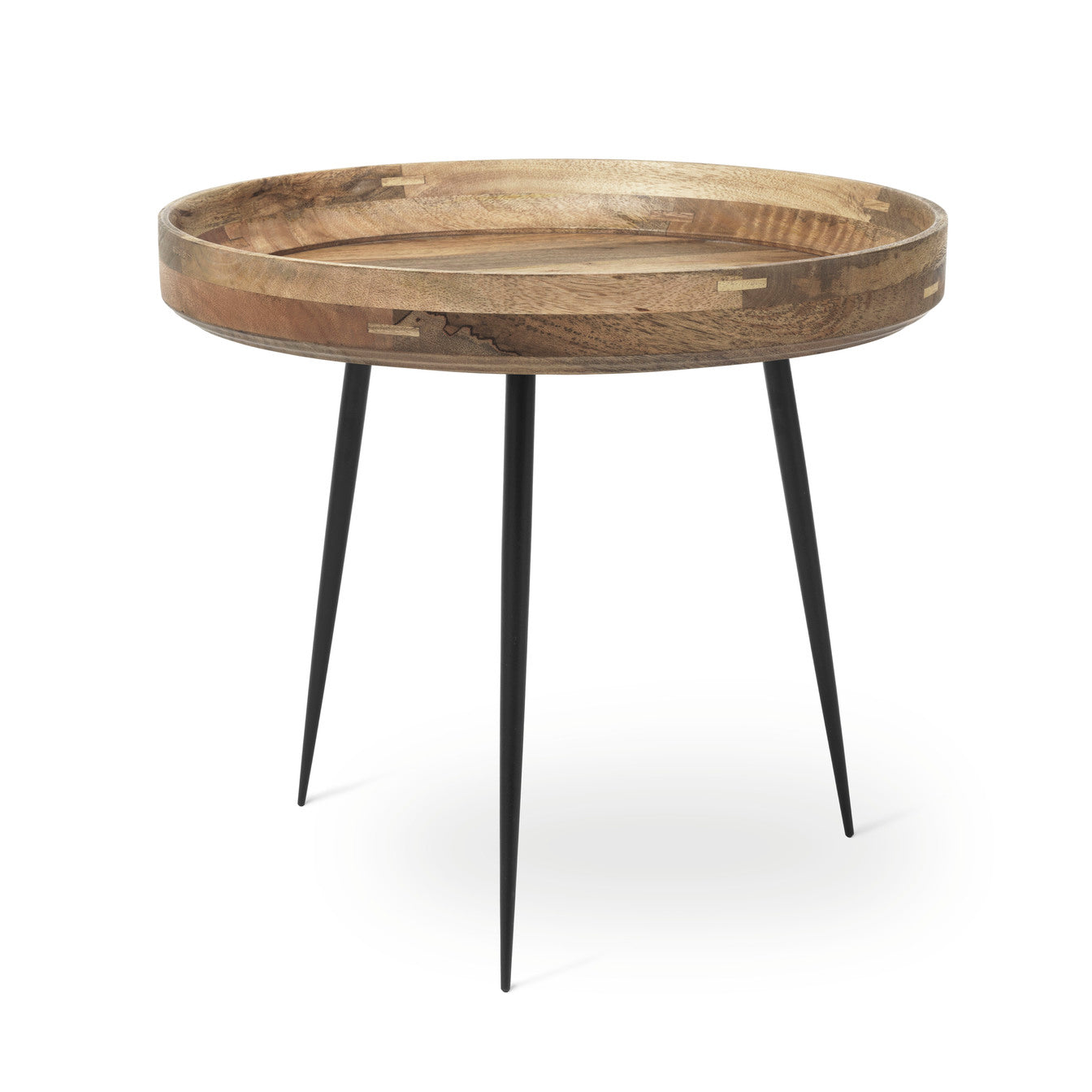 Mater Bowl Table Large in solid wood, the Mater Bowl Table designed by Ayush Kasliwal, B Corp certified