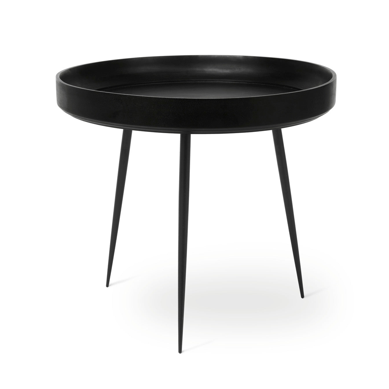 Mater Bowl Table Large in solid wood, the Mater Bowl Table designed by Ayush Kasliwal, B Corp certified