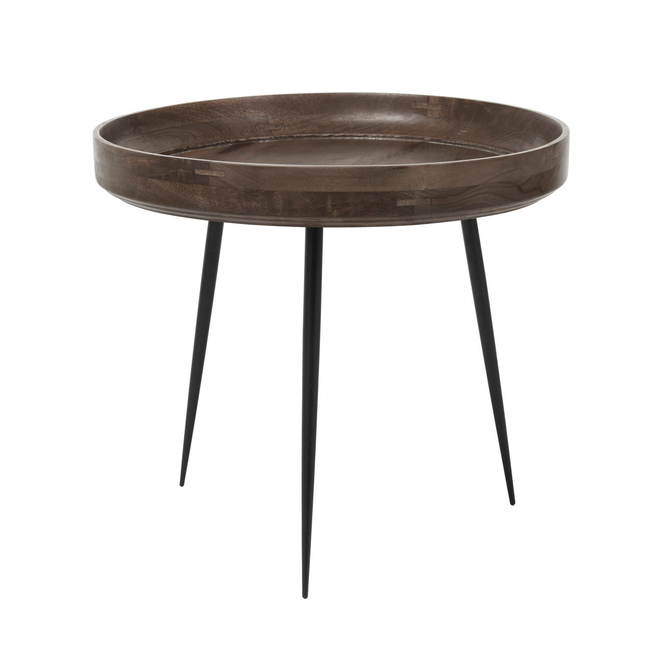 Mater Bowl Table Large in solid wood, the Mater Bowl Table designed by Ayush Kasliwal, B Corp certified