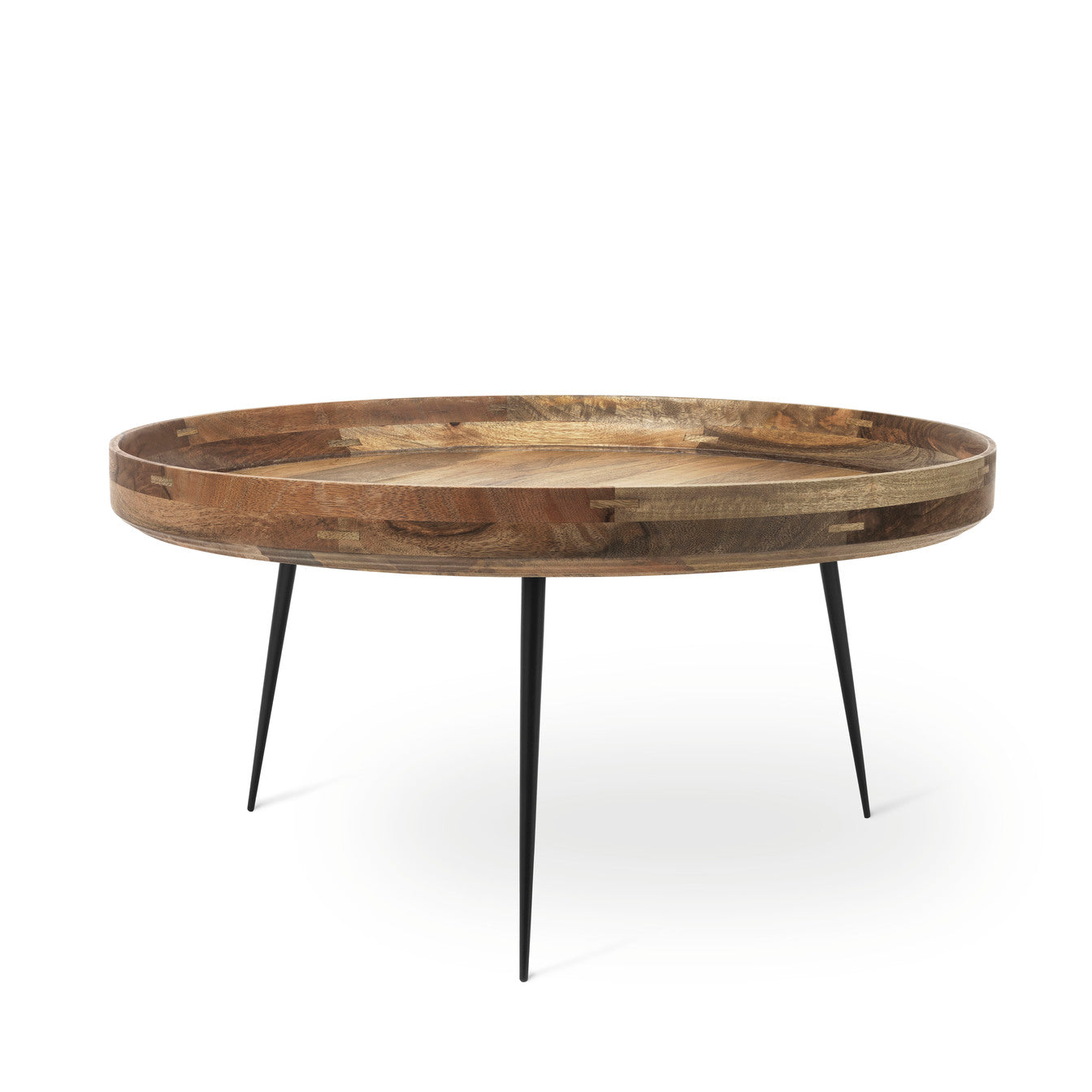 Mater Bowl Table Extra Large in solid wood, the Mater Bowl Table designed by Ayush Kasliwal, B Corp certified