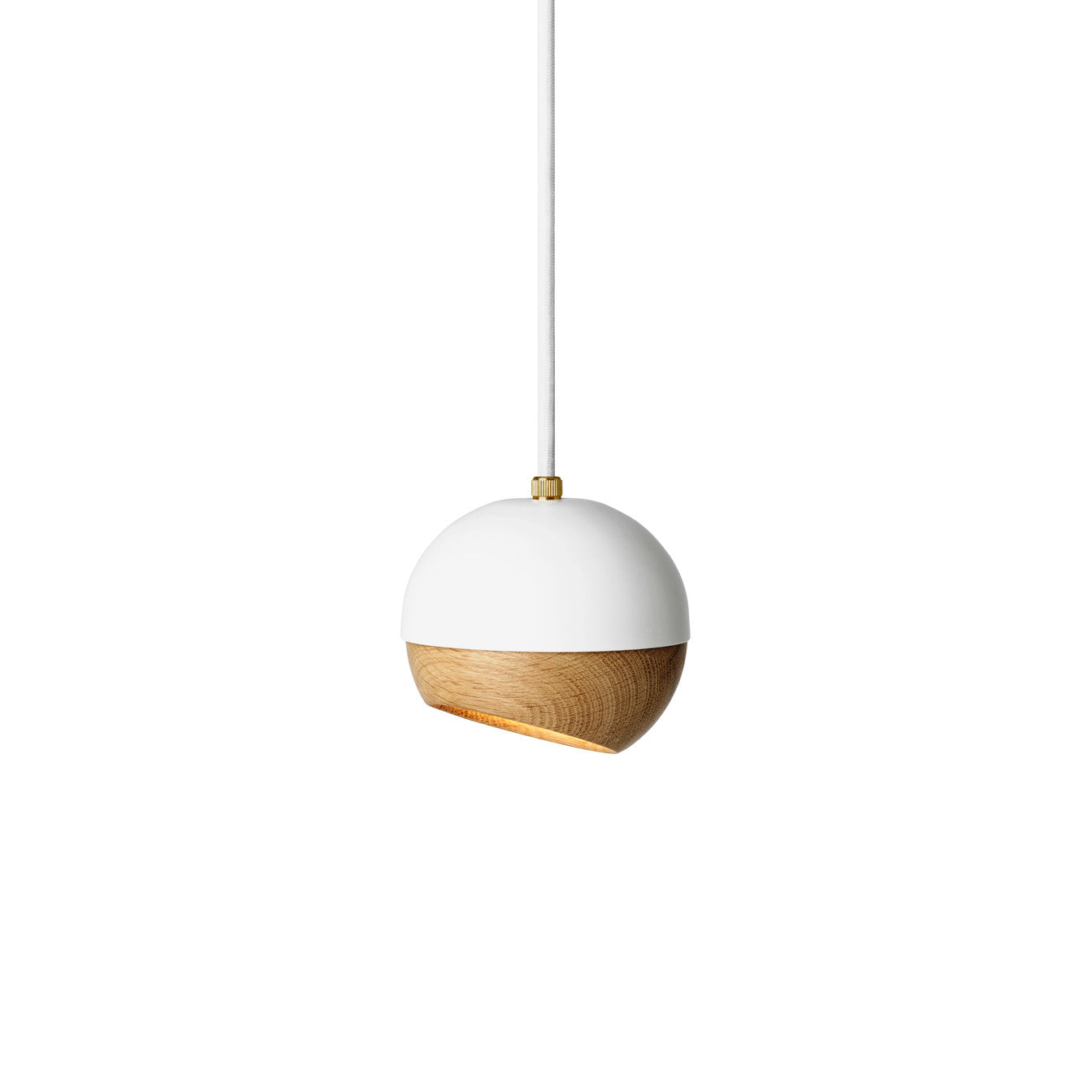 Mater Ray Pendant in pressed metal