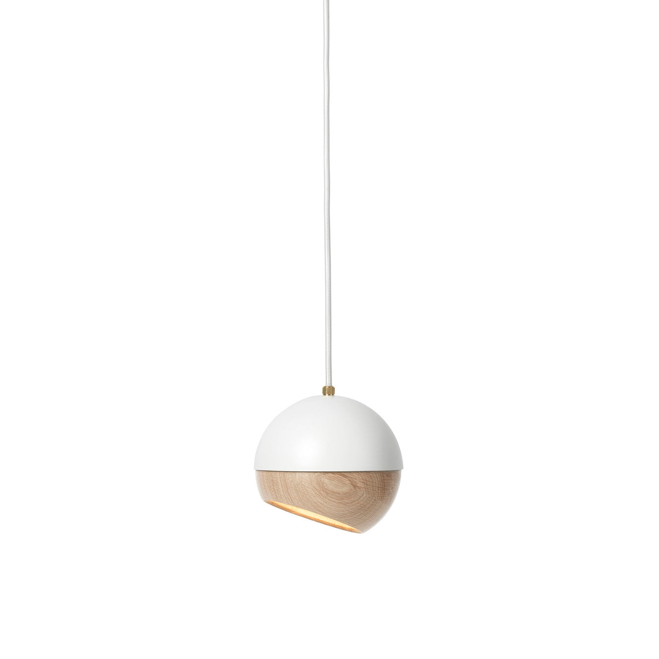 Mater Ray Pendant in pressed metal
