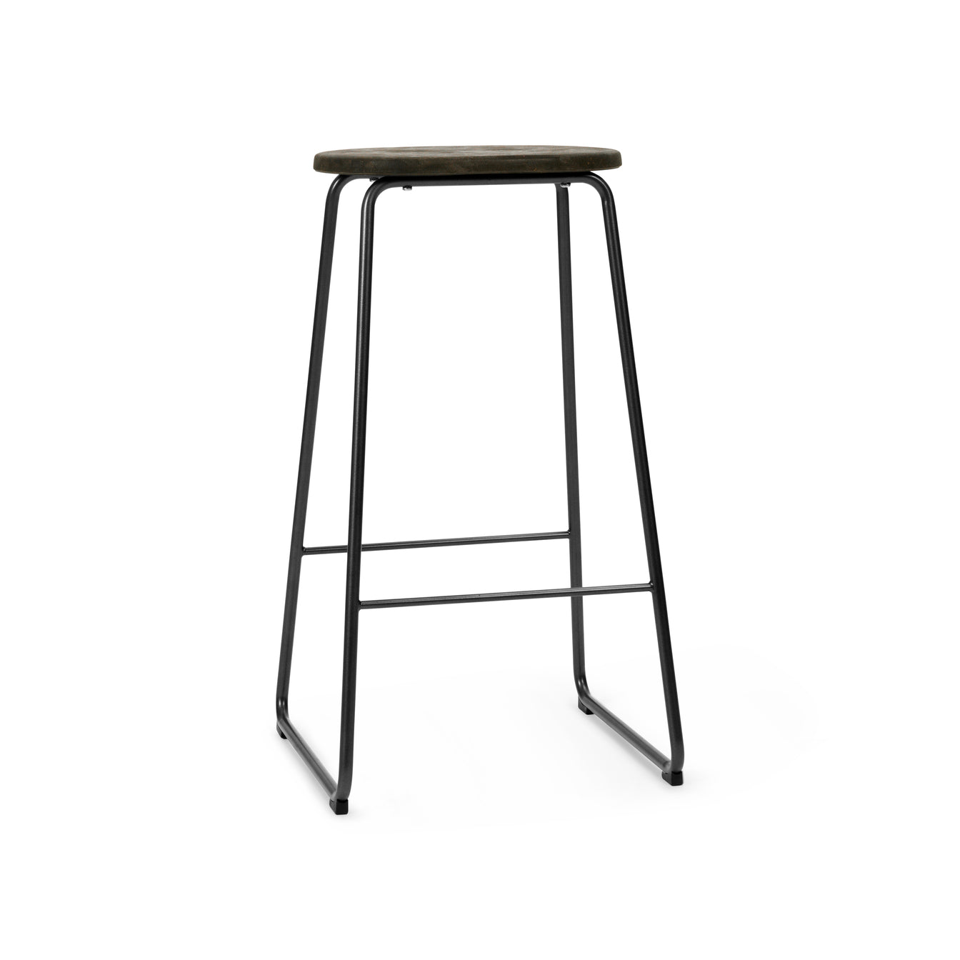 Earth Stool coffee edition perspective, eco friendly furniture by Mater from Comosum