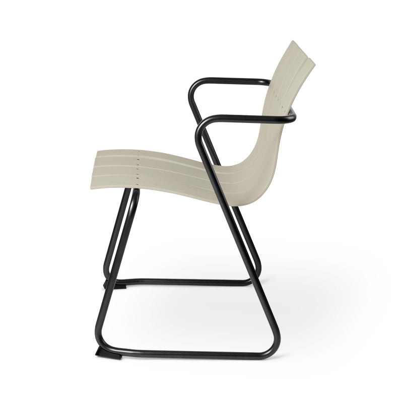 Mater Ocean Chair in Sand, recycled ocean waste plastic