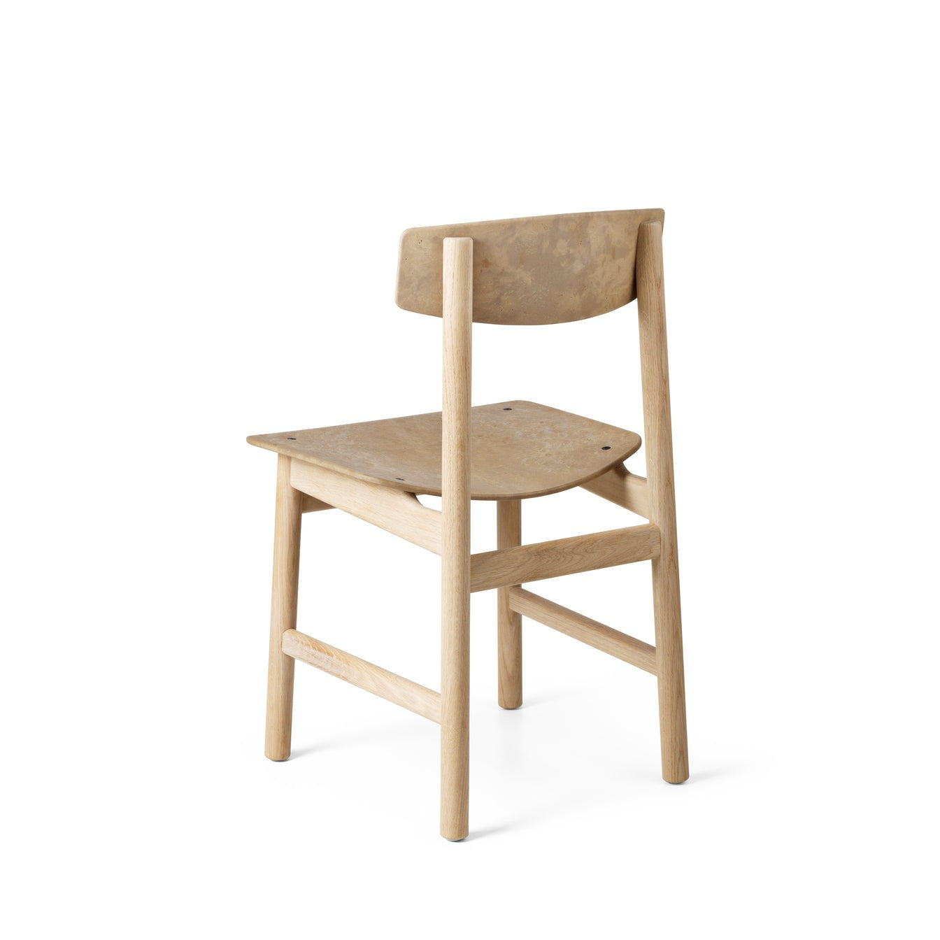 Mater Conscious Chair in solid wood, designed by Jorgen Moller