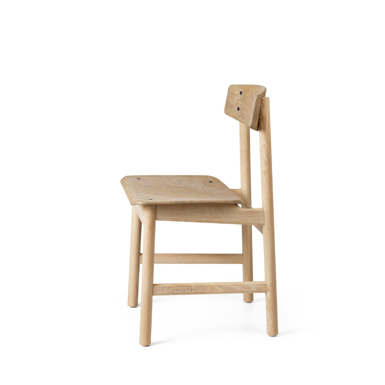 Mater Conscious Chair in solid wood, designed by Jorgen Moller