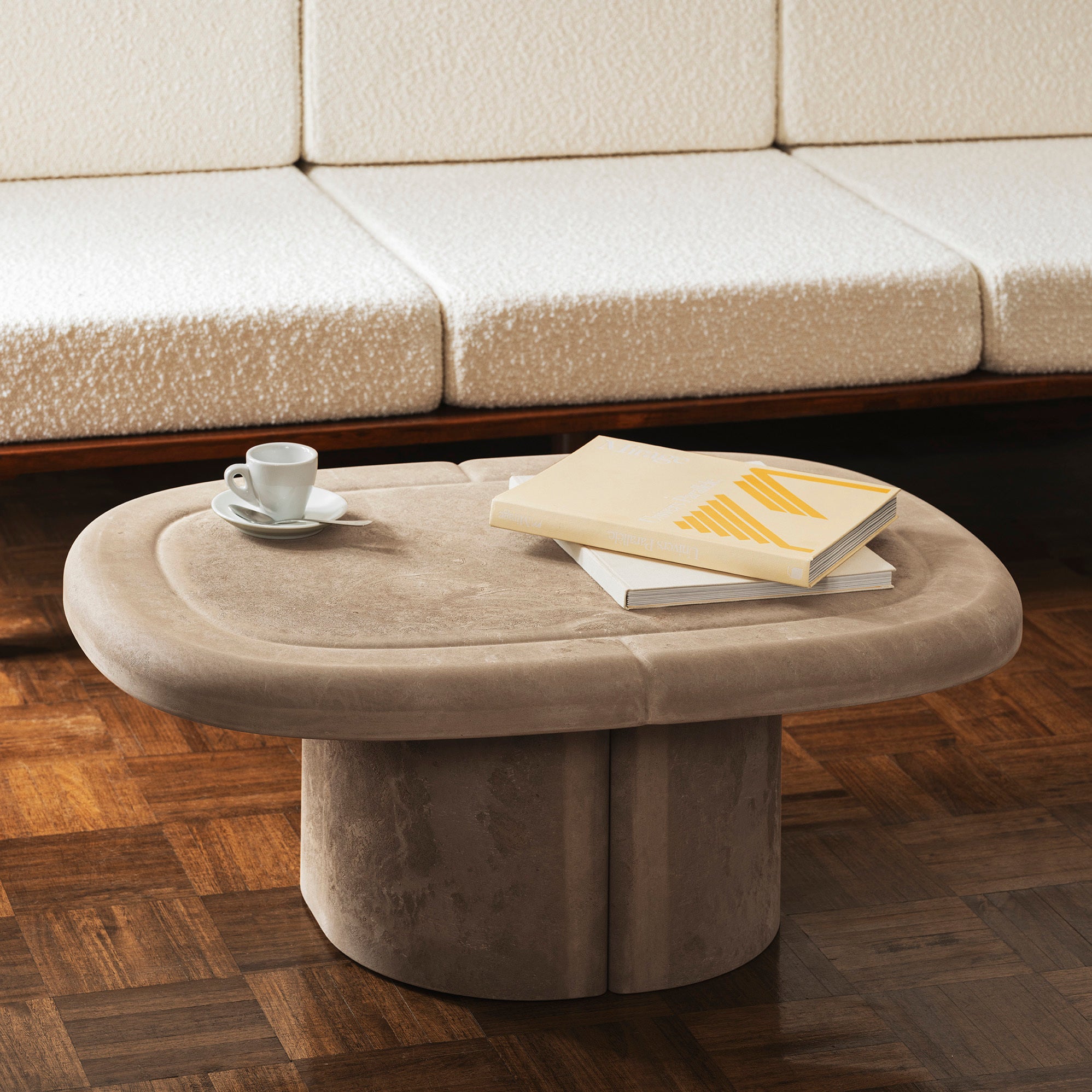 Mater Alder Lounge Table Oval in solid wood, B Corp certified Danish design