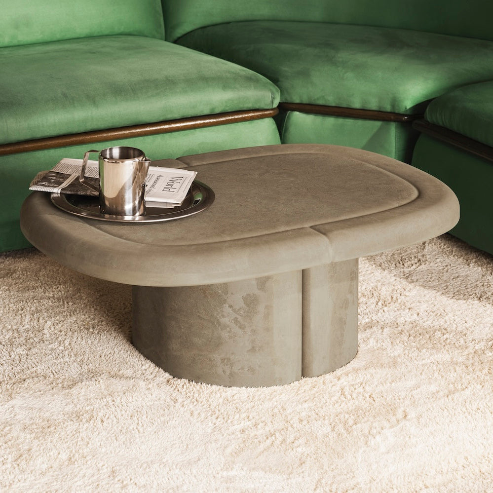 Mater Alder Lounge Table Oval in solid wood