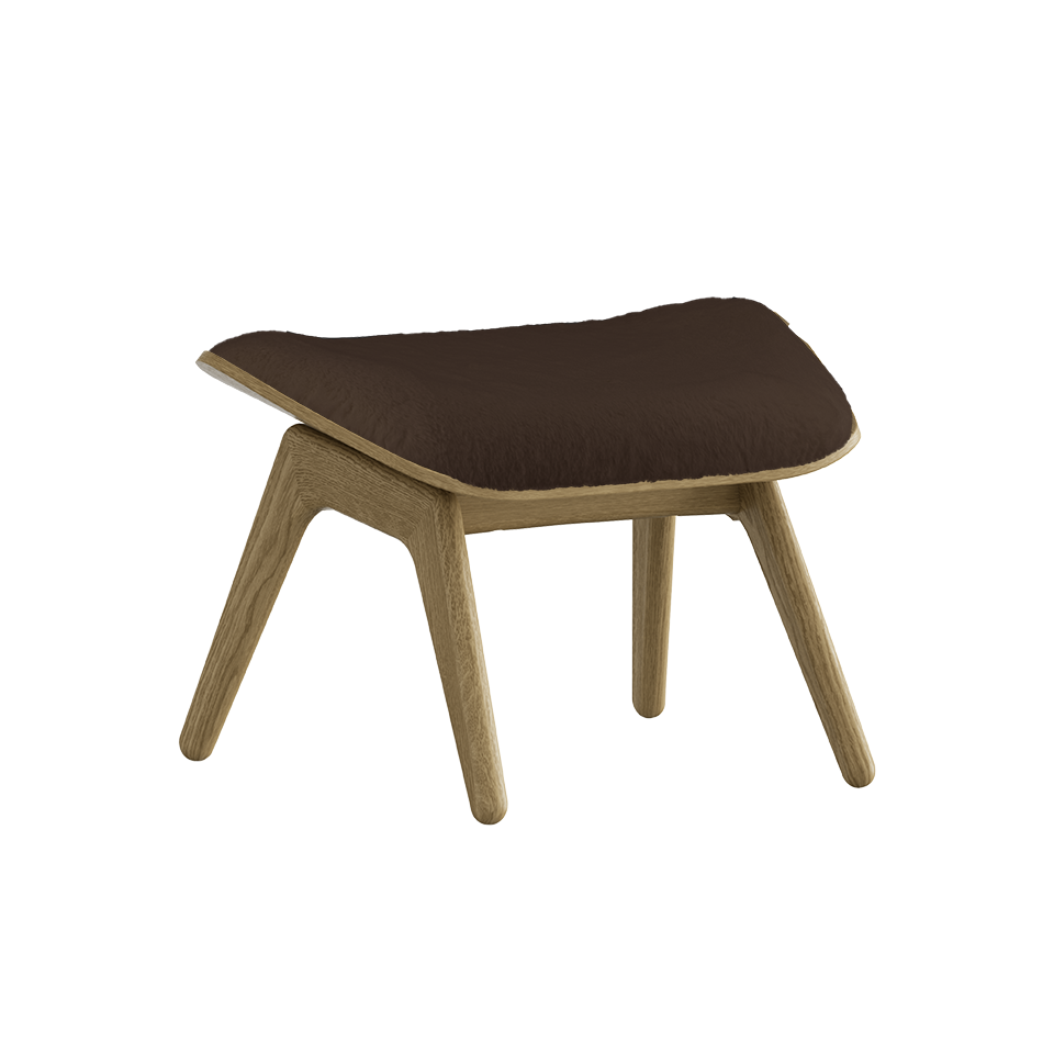 UMAGE The Reader Ottoman, Oak