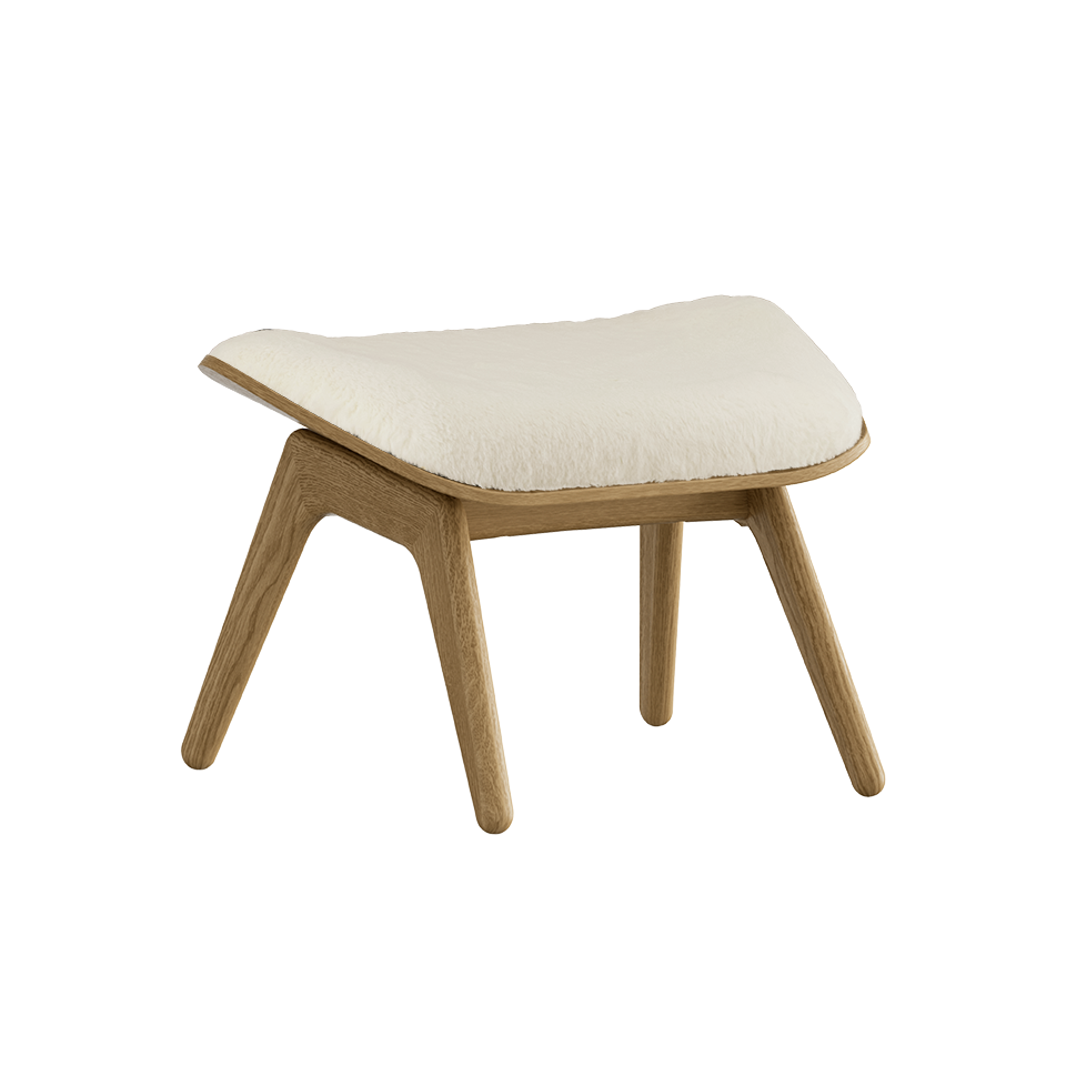 UMAGE The Reader Ottoman, Oak