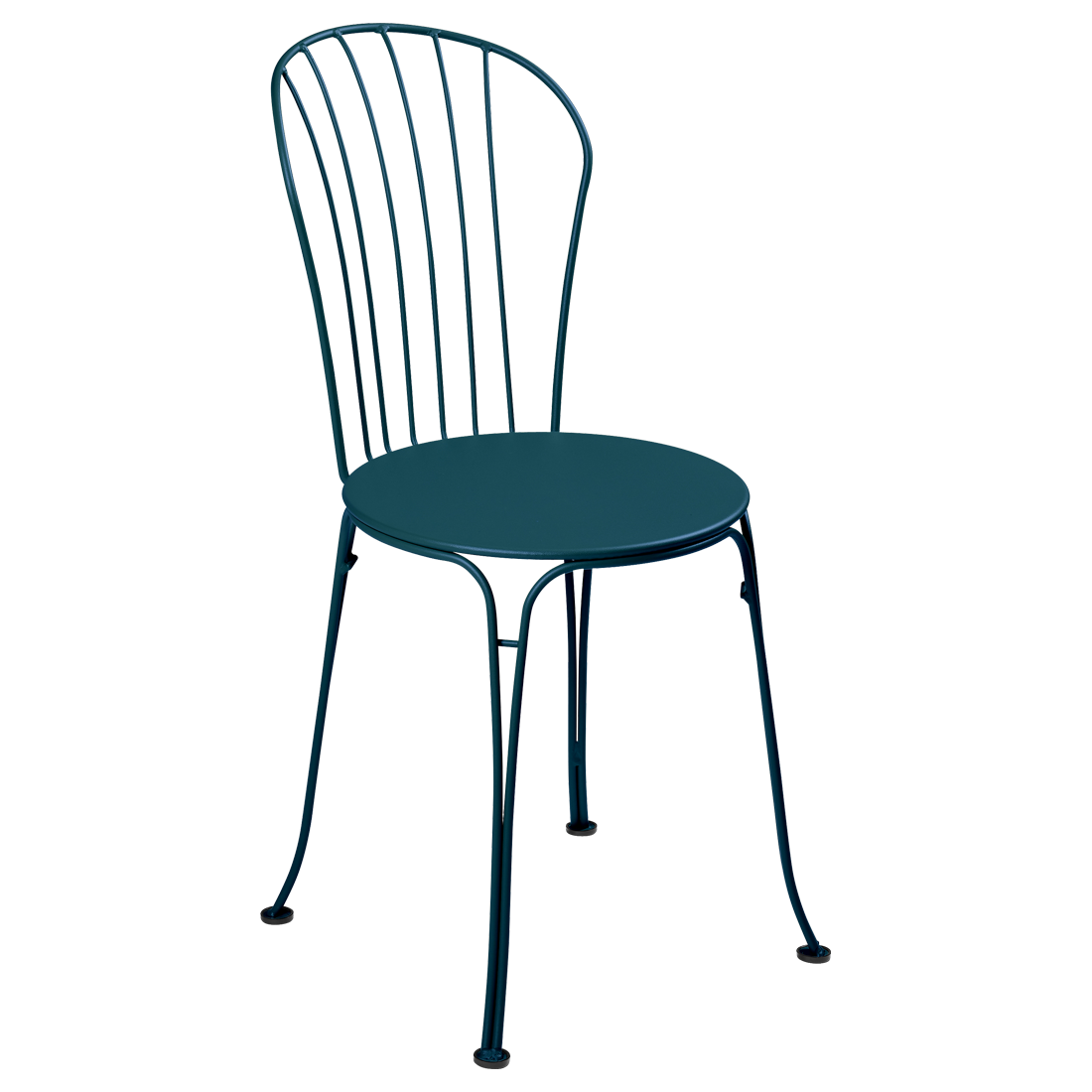 Fermob Opera+ Side Chair in Acapulco Blue - Fermob Outdoor Furniture