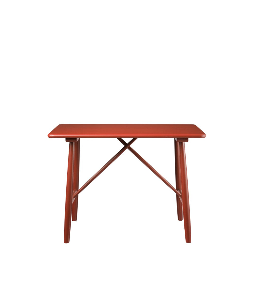 FDB Møbler Children's table in solid beech (blue), designed by Børge Mogensen