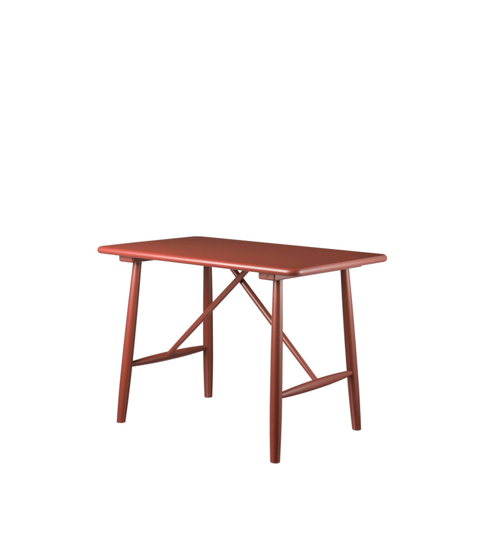 FDB Møbler Children's table in solid beech (blue), designed by Børge Mogensen