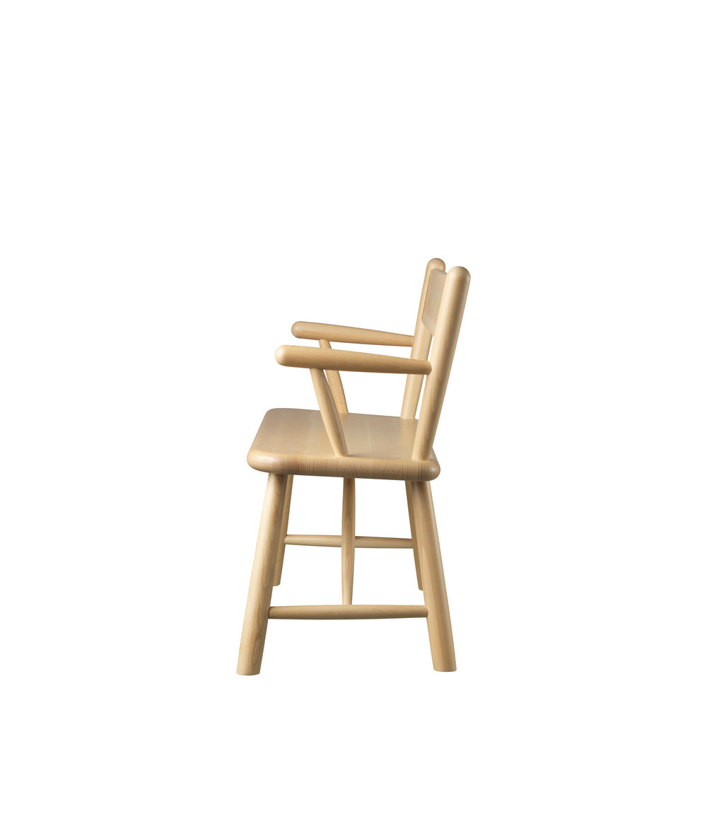 FDB Møbler Children's bench in solid beech, designed by Børge Mogensen