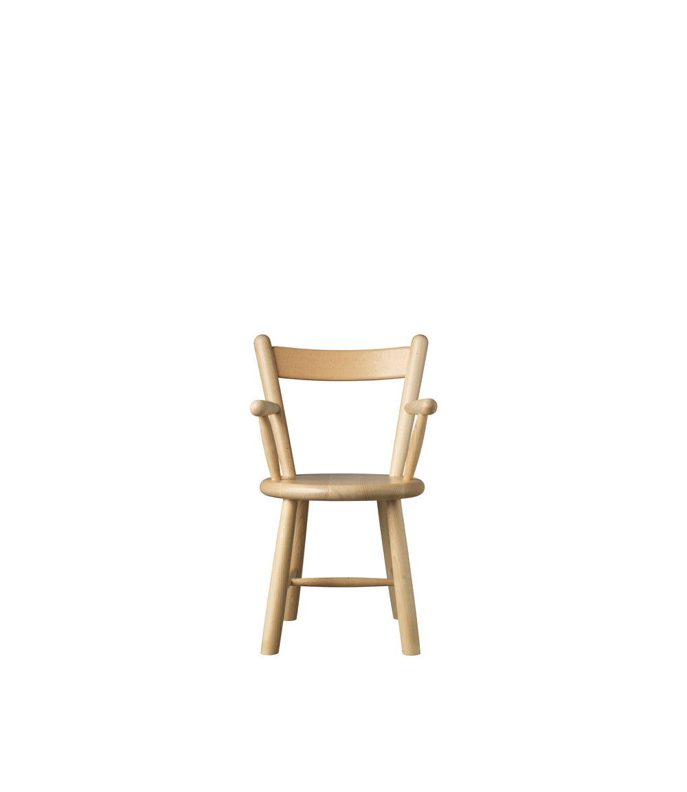 FDB Møbler Children's chair in solid beech, designed by Børge Mogensen
