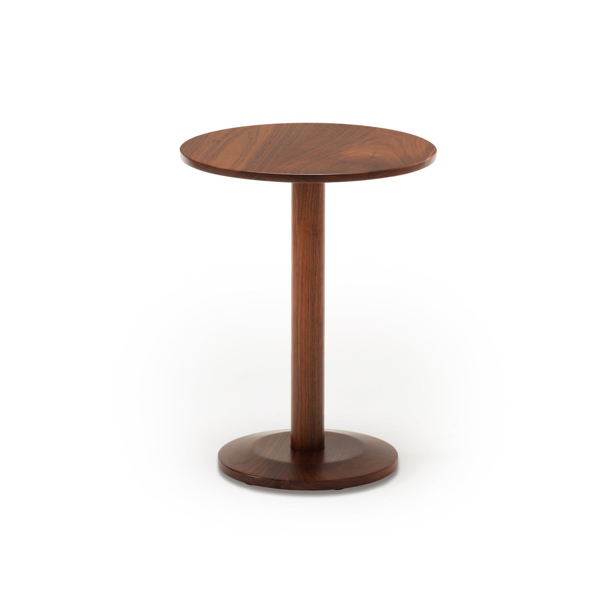 Case Port side table in FSC-certified walnut, designed by Matthew Hilton.