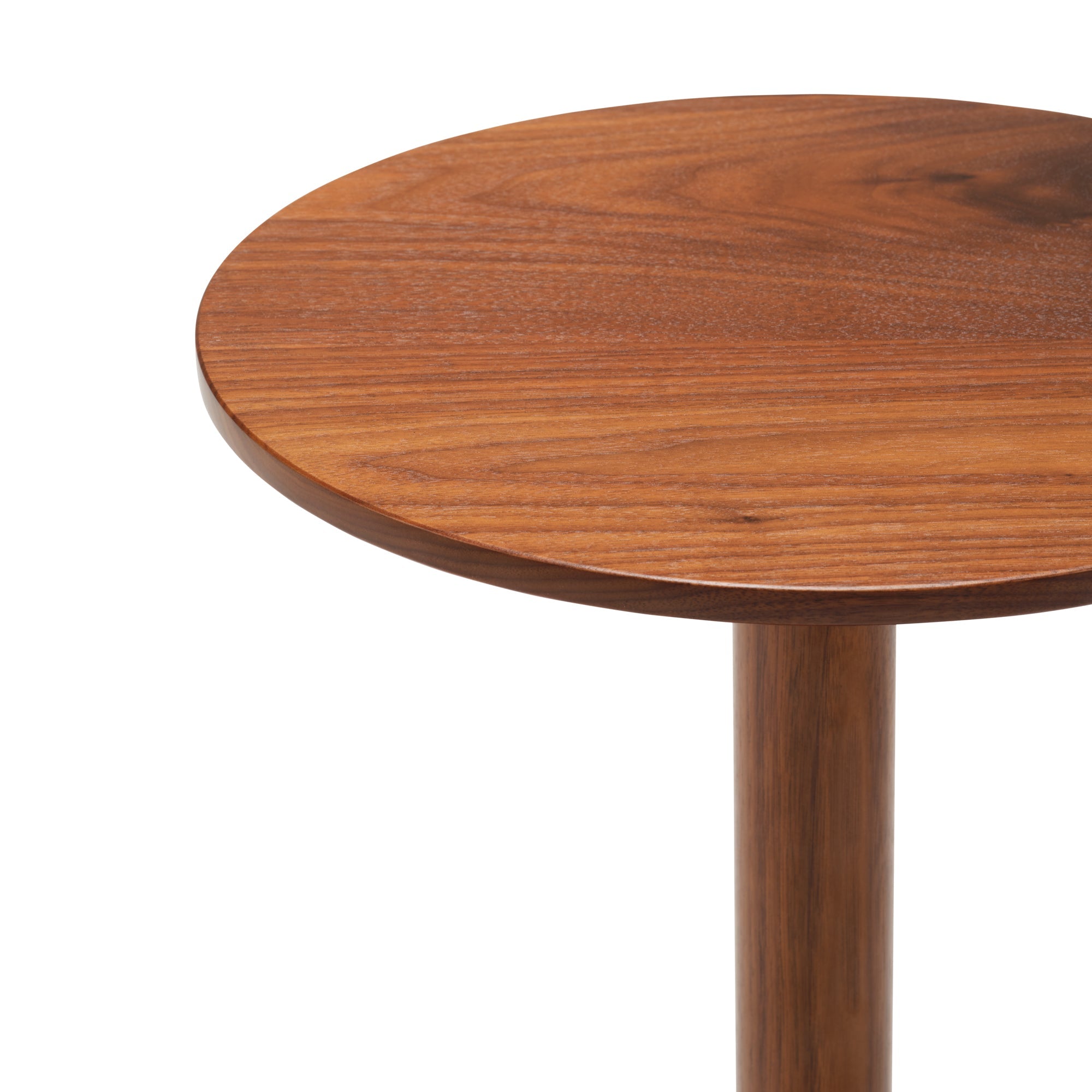 Case Port side table in FSC-certified walnut, designed by Matthew Hilton.