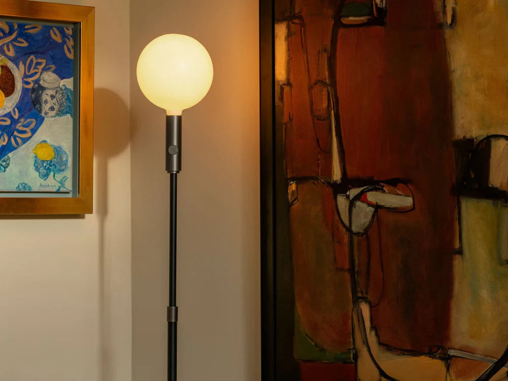 Poise Adjustable Floor Lamp & Sphere V
