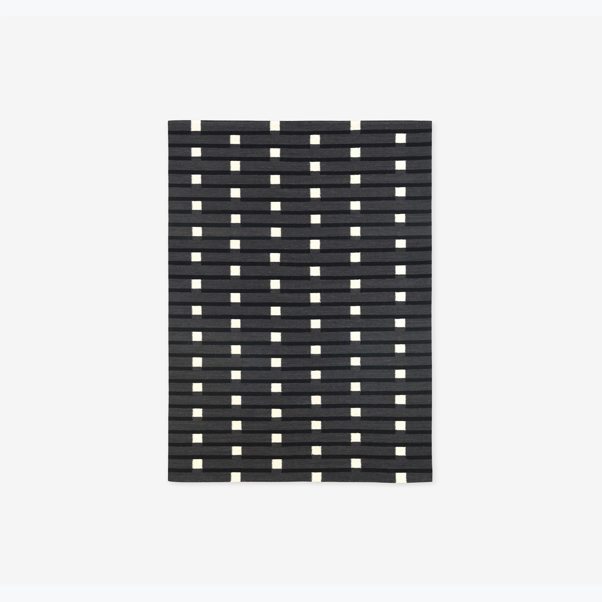 Purlin flannel grey rug flatweave by Case furniture with Comosum contemporary design