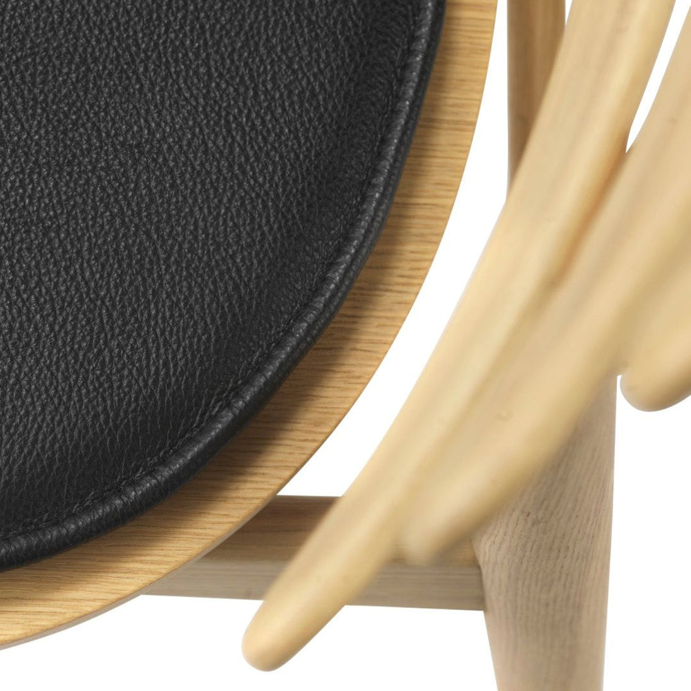FDB Møbler Nøje Seat cushion in leather