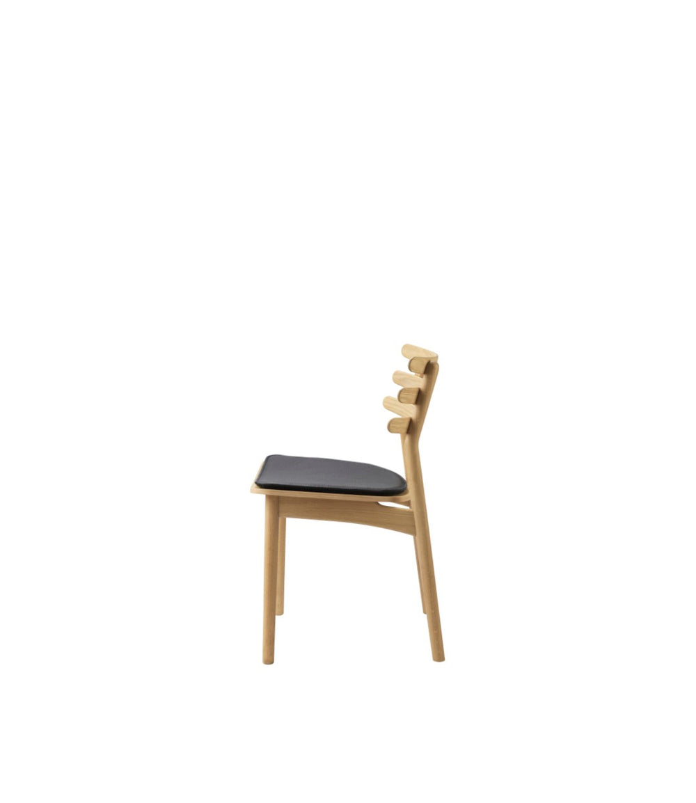 FDB Møbler Nøje Seat cushion in leather