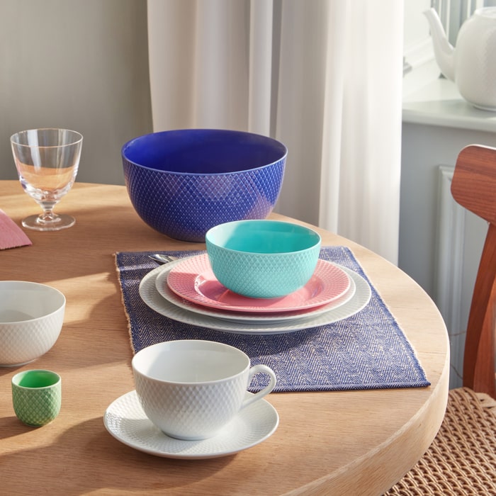 Lyngby Porcelain Rhombe Mug