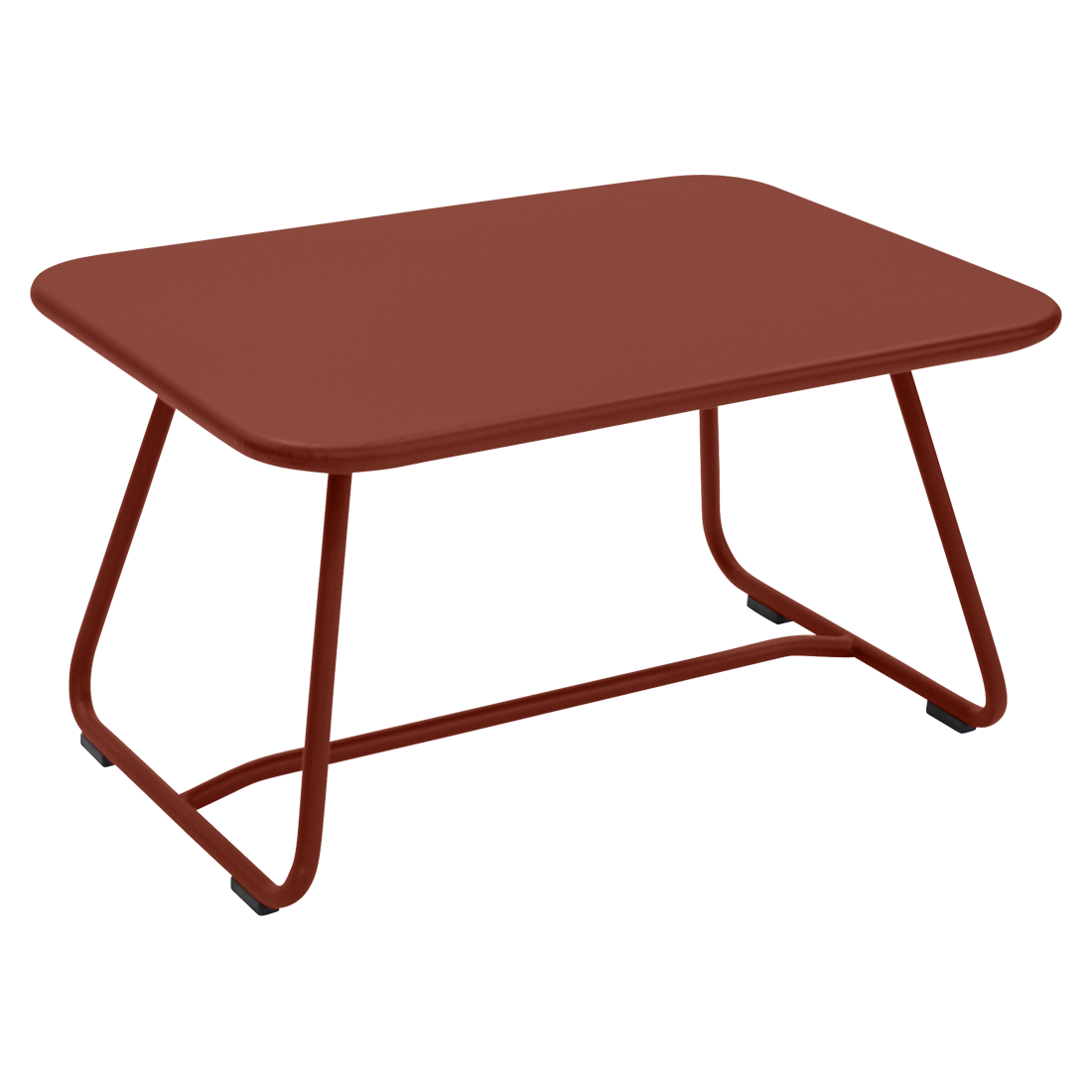 Fermob Sixties Low Table in Red Ochre
