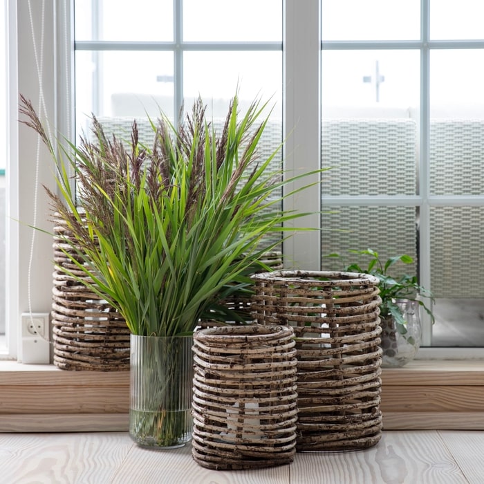 Lyngby Porcelain Glass Vases